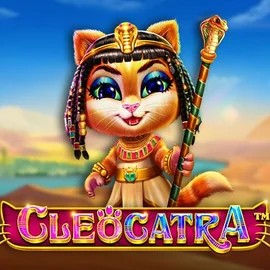 Cleocatra online game logo by Pragmatic Play on wolfcasino.eu
