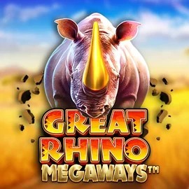 Great Rhino Megaways logo by Pragmatic Play Wolf Casino