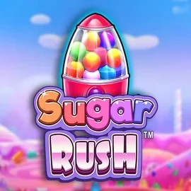 Sugar Rush logo by Pragmatic Play Wolf Casino